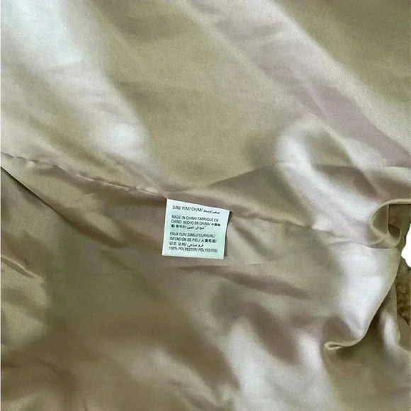 Style & Co, Light Brown Teddy Bear Jacket Size Small/ Medium Super Soft No Flaws - Picture 10 of 10